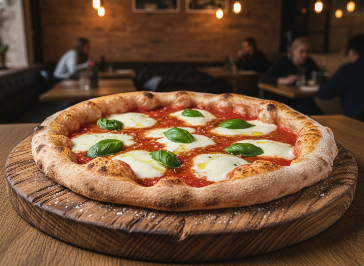 Gourmet artisanal pizza in Vilnius